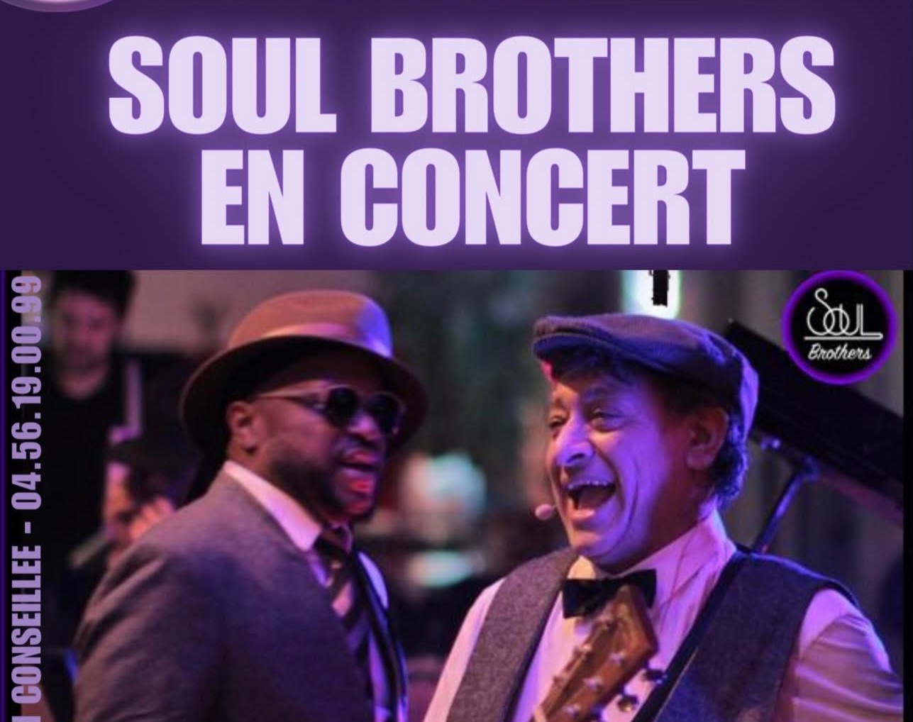 Soul Brothers en concert le 29 novembre